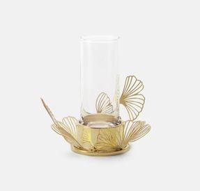 Skultuna FLWR Candle Holder Silver Plated