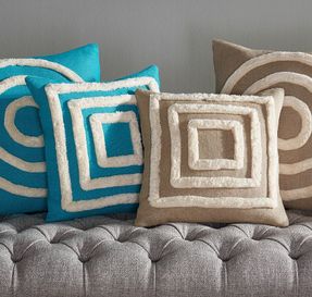 Jonathan Adler Pimlico Squares Cushion
