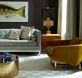 Jonathan Adler Pimlico Squares Cushion
