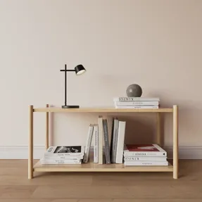 Gejst Sceene Bookcase F Light Oak
