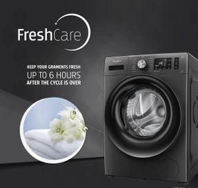 Whirlpool Xpert Care 8kg 5 Star Front Load Washing Machine With In-built Heater