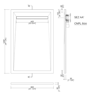 Devon & Devon Elegance Shower Tray - Rectangle