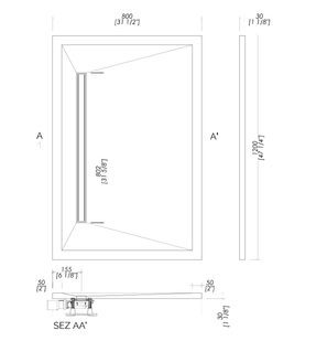 Devon & Devon Elegance Shower Tray - Rectangle