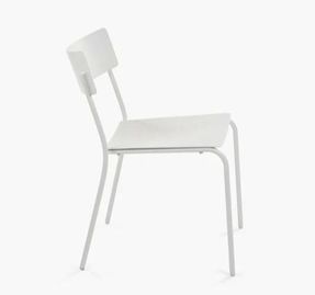 Serax Chair L Without Armrests Aluminium Black August