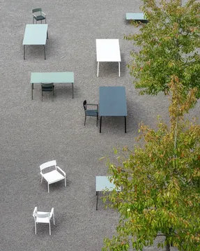 Serax Chair L Without Armrests Aluminium Black August