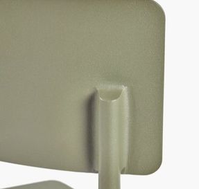 Serax Chair L Without Armrests Aluminium Black August