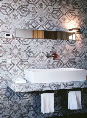 Bisazza Snowflake Oro Wall Tiles