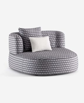 Flou Pierre Pouf