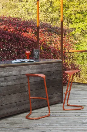 Lapalma Cross Outdoor Stool