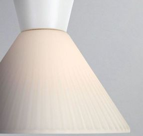 Rossinigroup Bea – Gold Wall Lamp/Plisse Satin