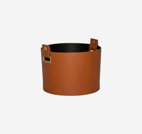 Tonin Casa Catullo Leather Basket