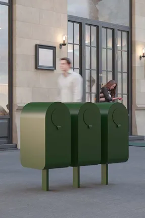 Trece Popsicle Waste Bin