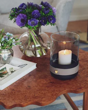 Eldvarm Emma Lantern - Blanc Candle