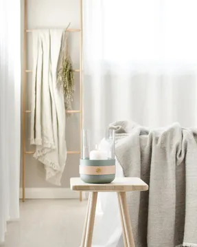 Eldvarm Emma Lantern - Blanc Candle