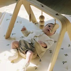 Charlie Crane Tami Olive Garden Organic Zoo Playmat