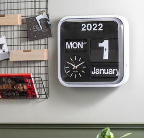 Presenttime Wall Clock Big Flip