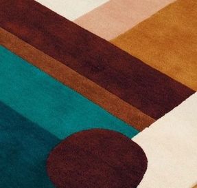 Toulemonde Bochart Hacienda Multicolored Wool Rug