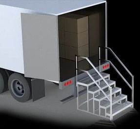 Upside Innovations Semi Truck Steps