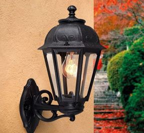 Rossinigroup Chris – Black E27 Bollard Ip44 102cm Floor/Garden Lamps