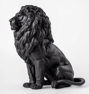 Lladro Majestic Lion Sculpture