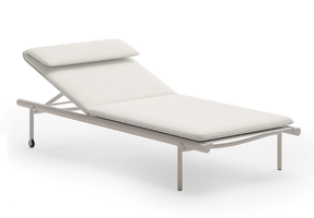 Unopiu Salò Stackable Aluminium Sunlounger Without Cushion