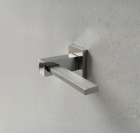 Groel Plano Door Handle Set On Squared Rose