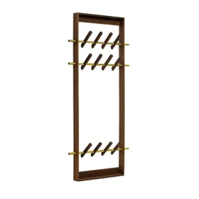 We Do Wood Coat Frame - Smoked Oak & Brass