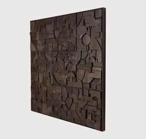 Ethnicraft Bricks Wall Art