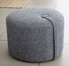 We Do Wood Designbite Pouf - Denim