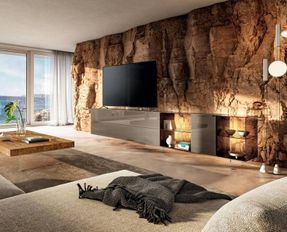 Lago 36e8 Glass Tv Unit