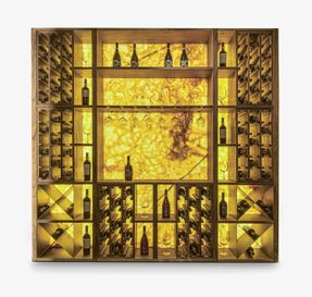 Riva 1920 Cru Onyx Sold Wood Design Wine Cabinet