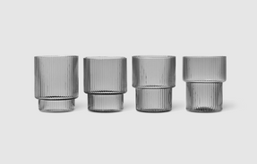 Fermliving Ripple Glasses - Set Of 4