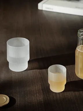Fermliving Ripple Glasses - Set Of 4