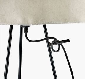 Serax Standing Lamp L Black - Beige Nomad
