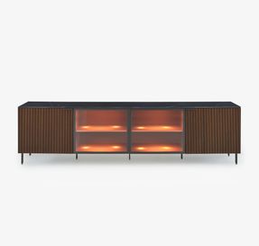 Ligne Roset Selvans Sideboard With Glass Door 4 Doors