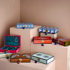 Jonathan Adler Le Wink Lacquer Jewelry Box
