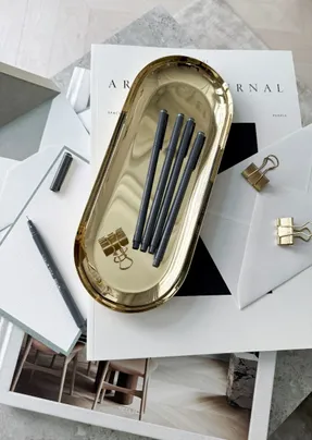 skultuna Oval Tray