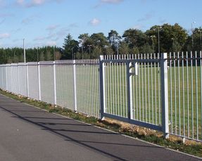 Zaun Vertical Bar Railings