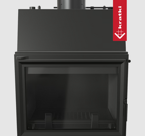 Kratki Water Heating Fireplace Kratki Zuzia 12 kW Ø 200