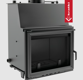 Kratki Water Heating Fireplace Kratki Zuzia 12 kW Ø 200