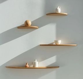 gazzda Mu Floating Shelf - Oak
