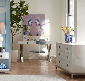 Jonathan Adler Parrots Beaded Art