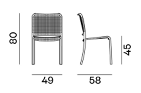 Gervasoni 1882 Allu Chair