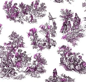 Mineheart Once Upon Our Time Wallpaper - White & Pink