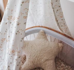 Charliecraneparis Cotton Voile Canopy For Kumi Bassinet