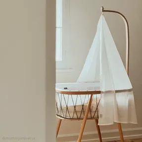 Charliecraneparis Cotton Voile Canopy For Kumi Bassinet