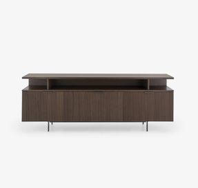 Ligne Roset Selvans Sideboard With Top Niche 2 Flap Doors + 1 Drawer