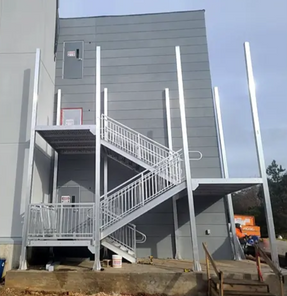 Upside Innovations Prefabricated Metal Stair Towers