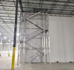 Upside Innovations Prefabricated Metal Stair Towers