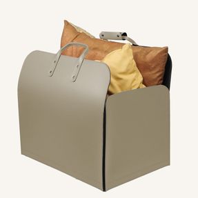 Limacdesign Storage Bag In Leather Habet Habita